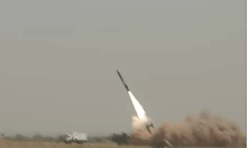 Pakistan Test-Fires Abdali Missile in Military Exercise